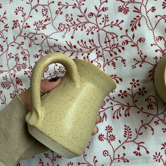 Anthropologie coffee and creamer set - Picture 9 of 10